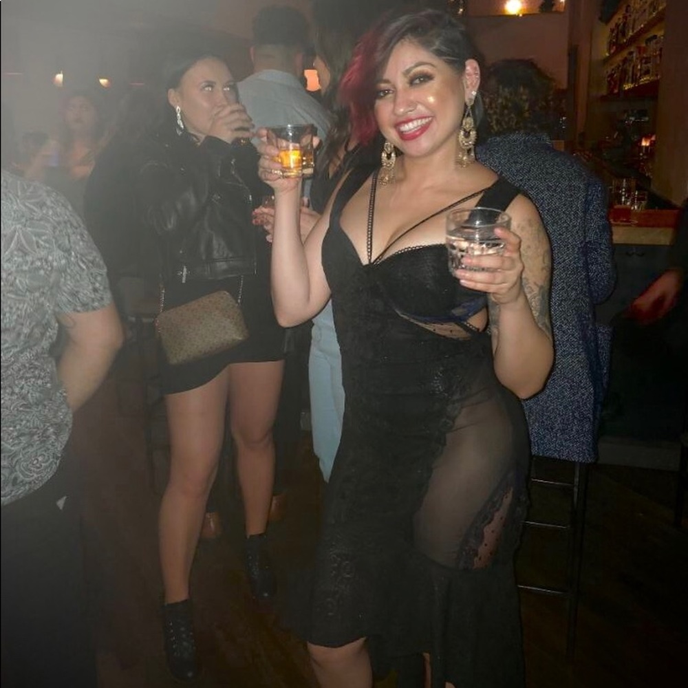 Sexy, black dress perfect for night out